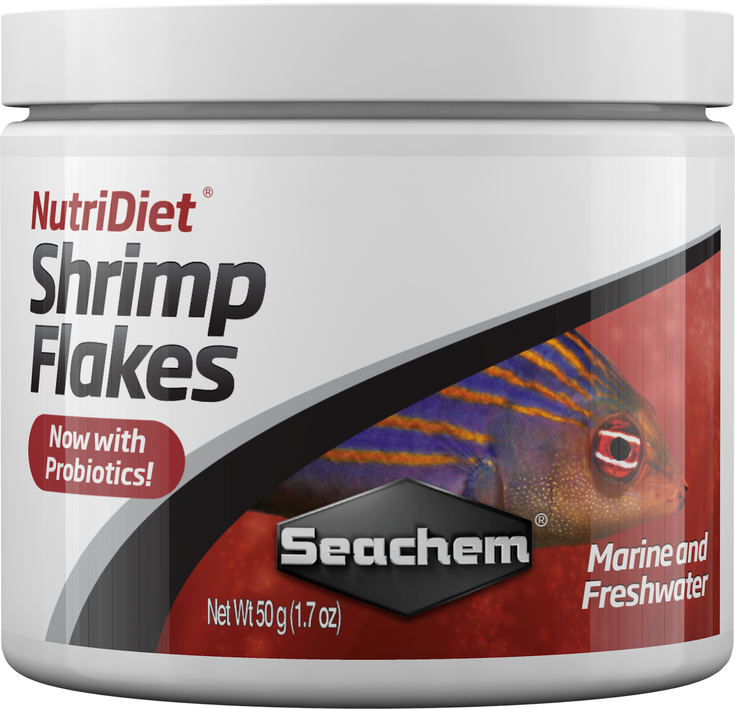 Seachem Laboratories Seachem NutriDiet Shrimp Flakes w/Probiotics