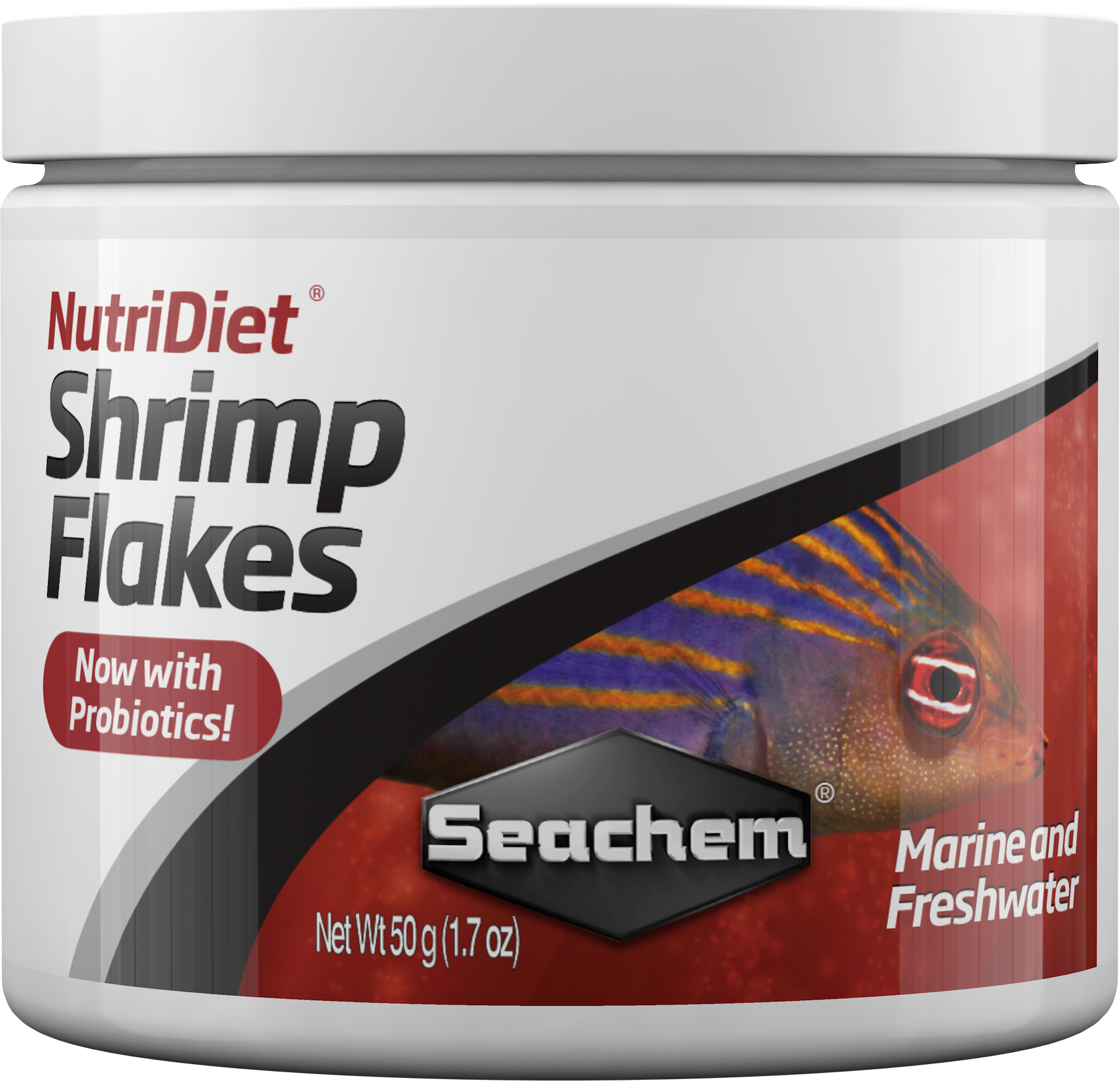 Seachem Laboratories Seachem NutriDiet Shrimp Flakes w/Probiotics