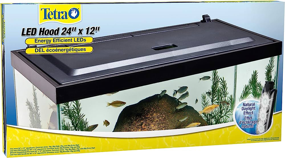 Tetra LED Aquarium Hood 24"