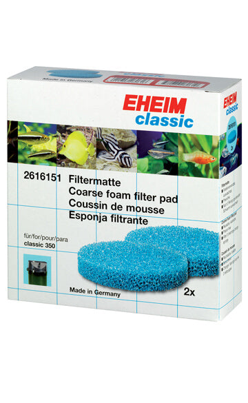 2215 (2pk) Coarse Filter Pad Blue