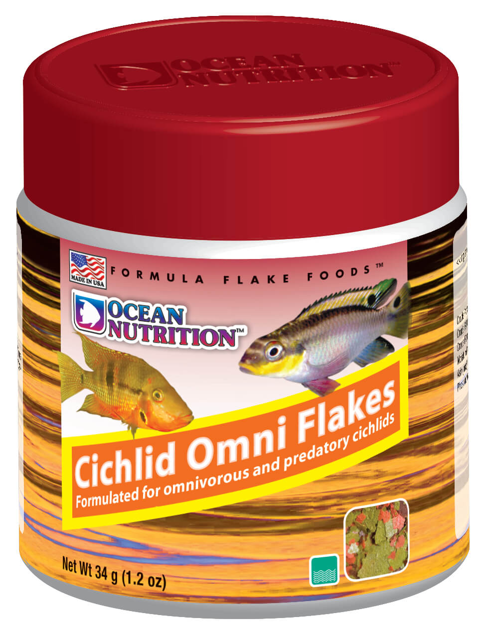 Ocean Nutrition Cichlid Omni Flake Food