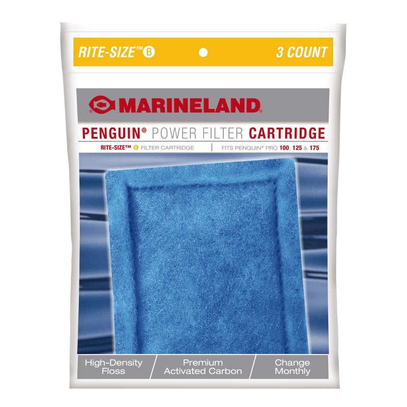 Marineland Penguin Rite-Size Cartridge B 3 pk