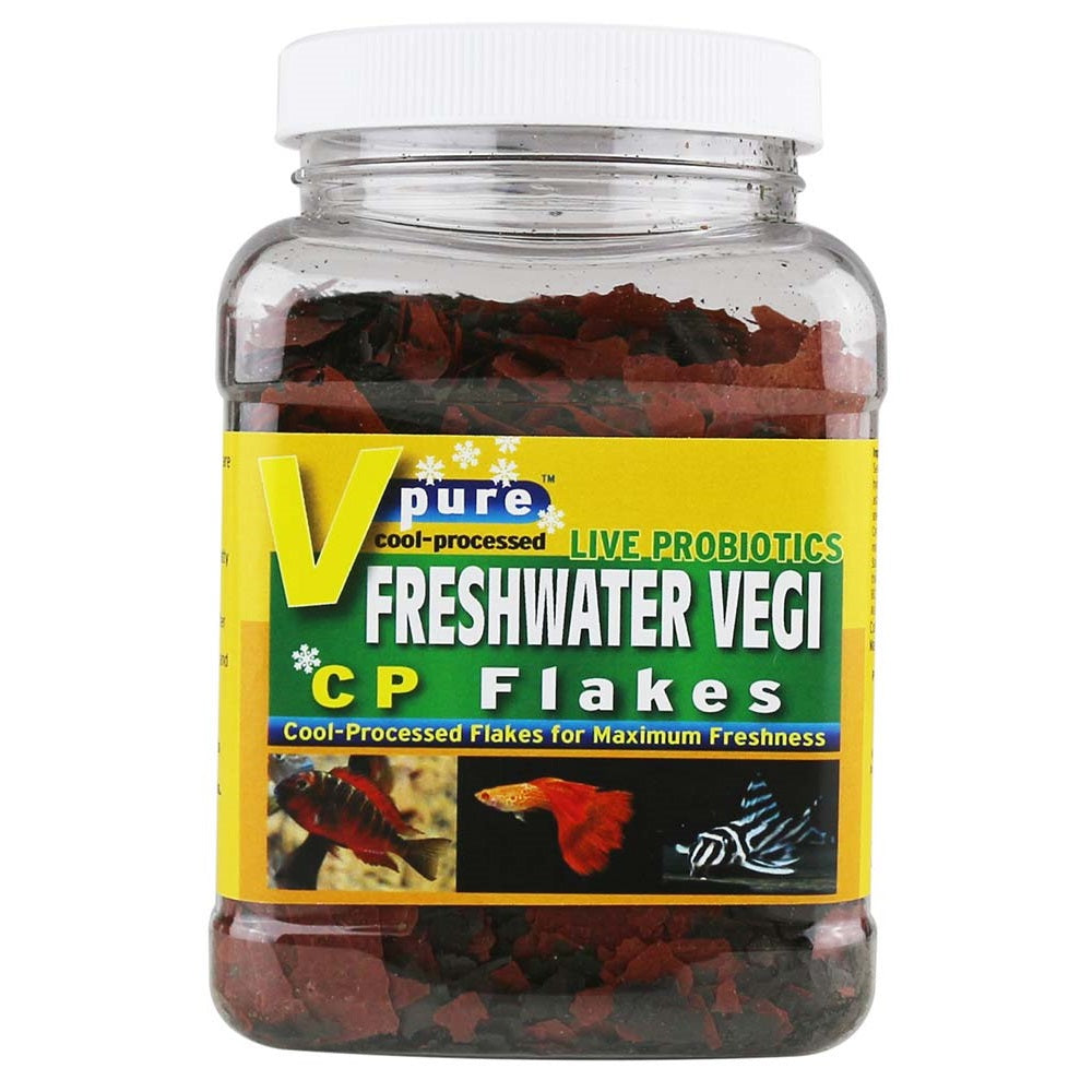 V2O Aquarium Cool-Processed Flake Food FW Veggie