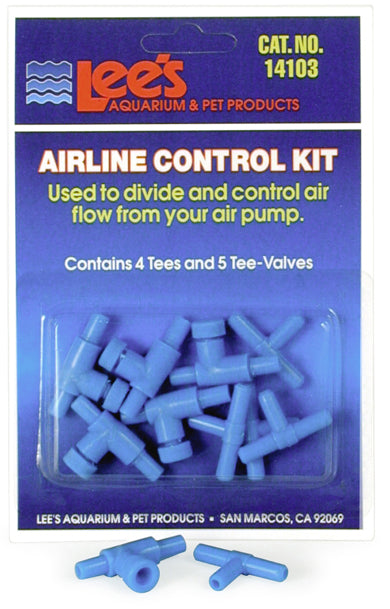 Lee's Aquarium Airline Control 4 Tees & 5 Two-Way Valves