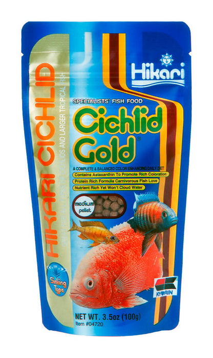 Hikari Cichlid Gold Sinking Medium Pellets
