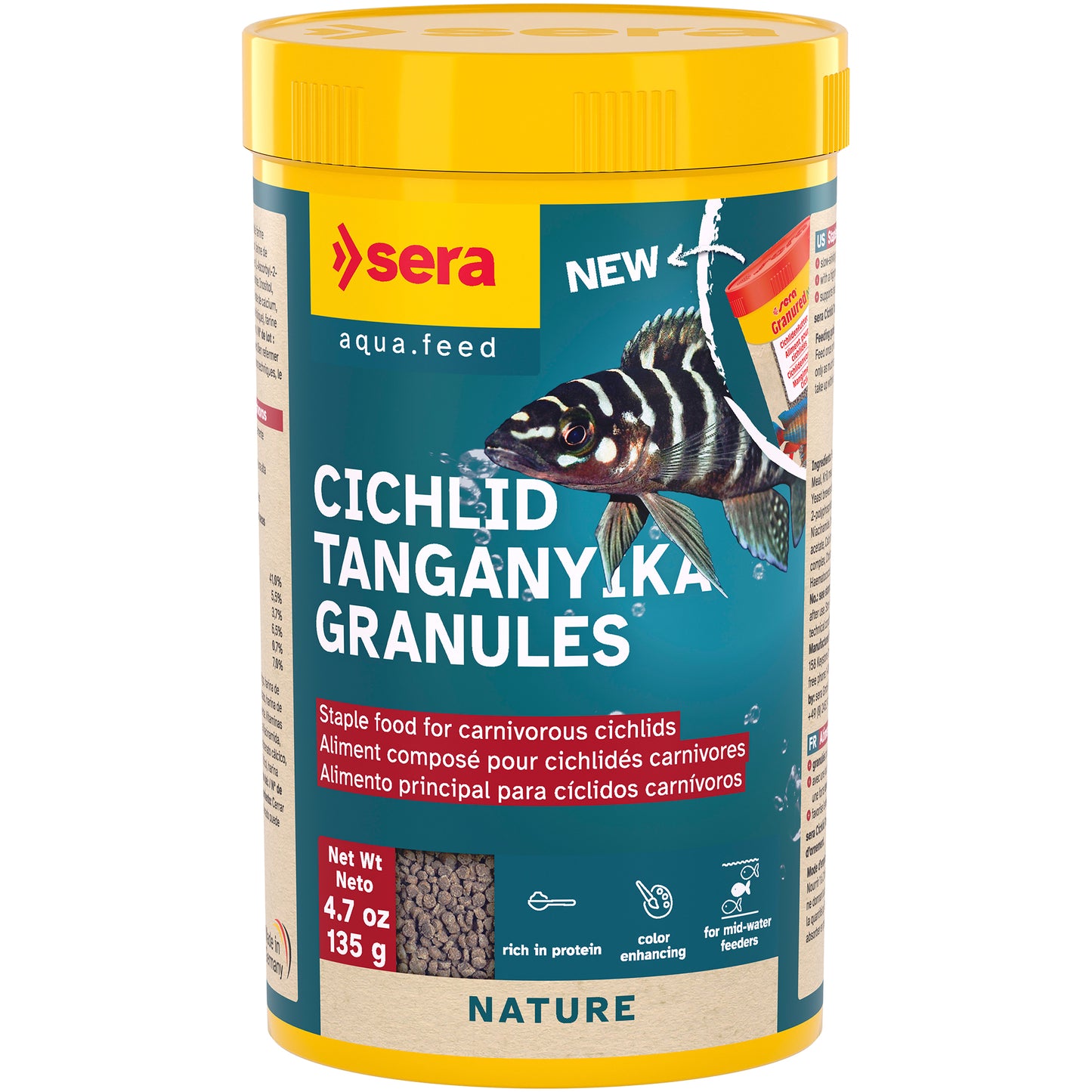 Cichlid Tanganyika Granules 4.7 oz
