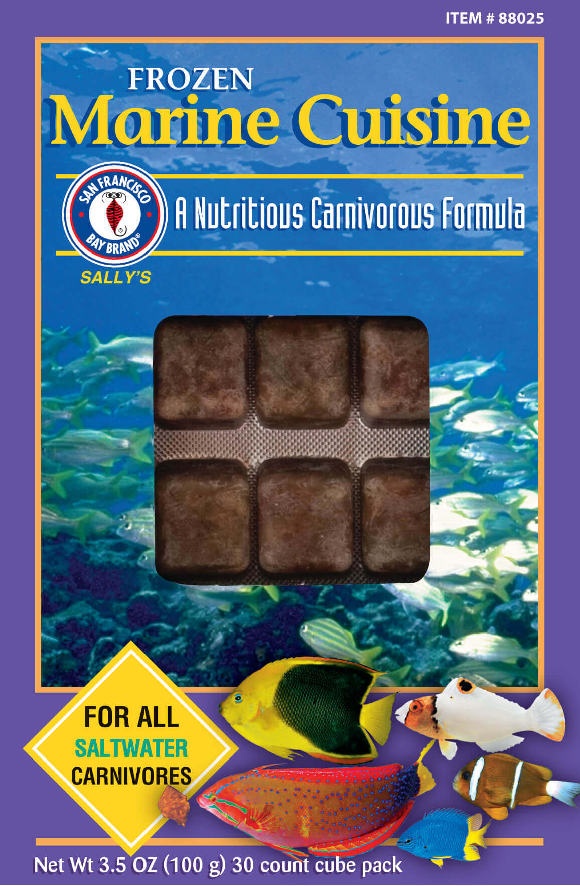 Marine Cuisine Cube 3.5oz (Frozen)