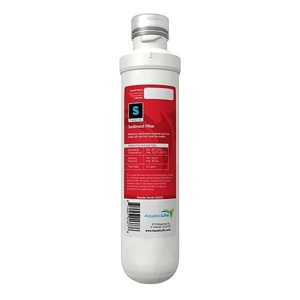 AquaticLife Twist-In Sediment Filter