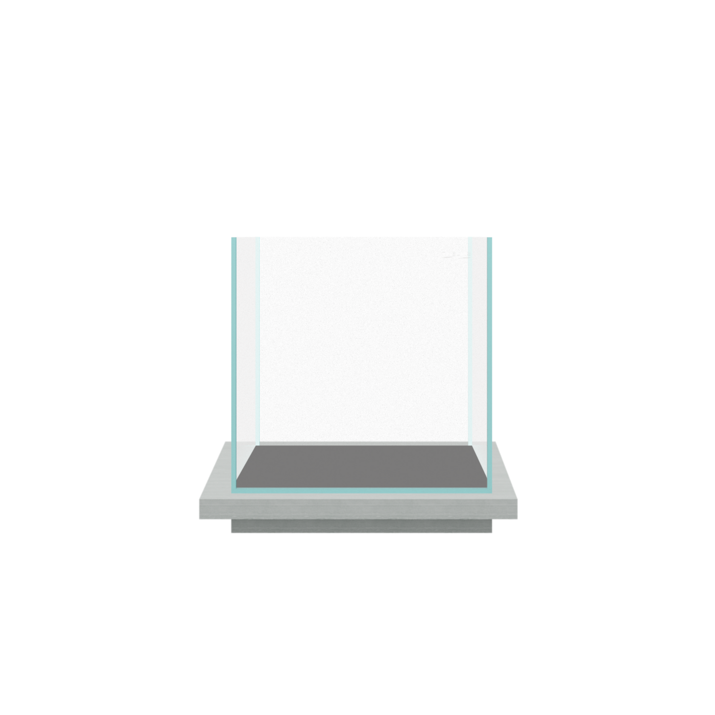 Tideline 4.1G Studio Cube Pedestal - Gray