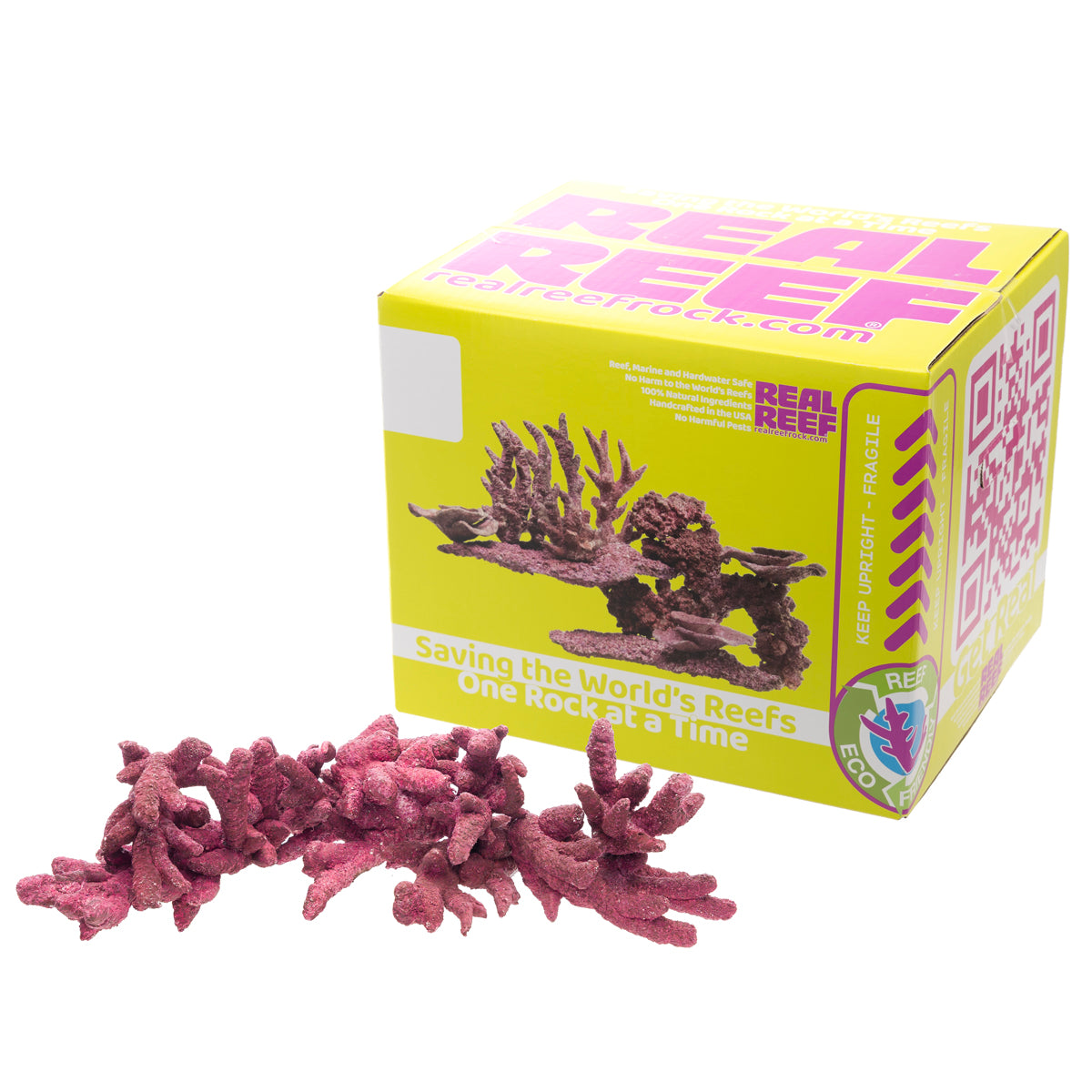 Real Reef Mini Branch Rock 5-8" (10 PC)