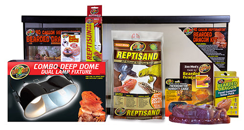 Zoo-Med ReptiHabitat 40g Bearded Dragon Kit