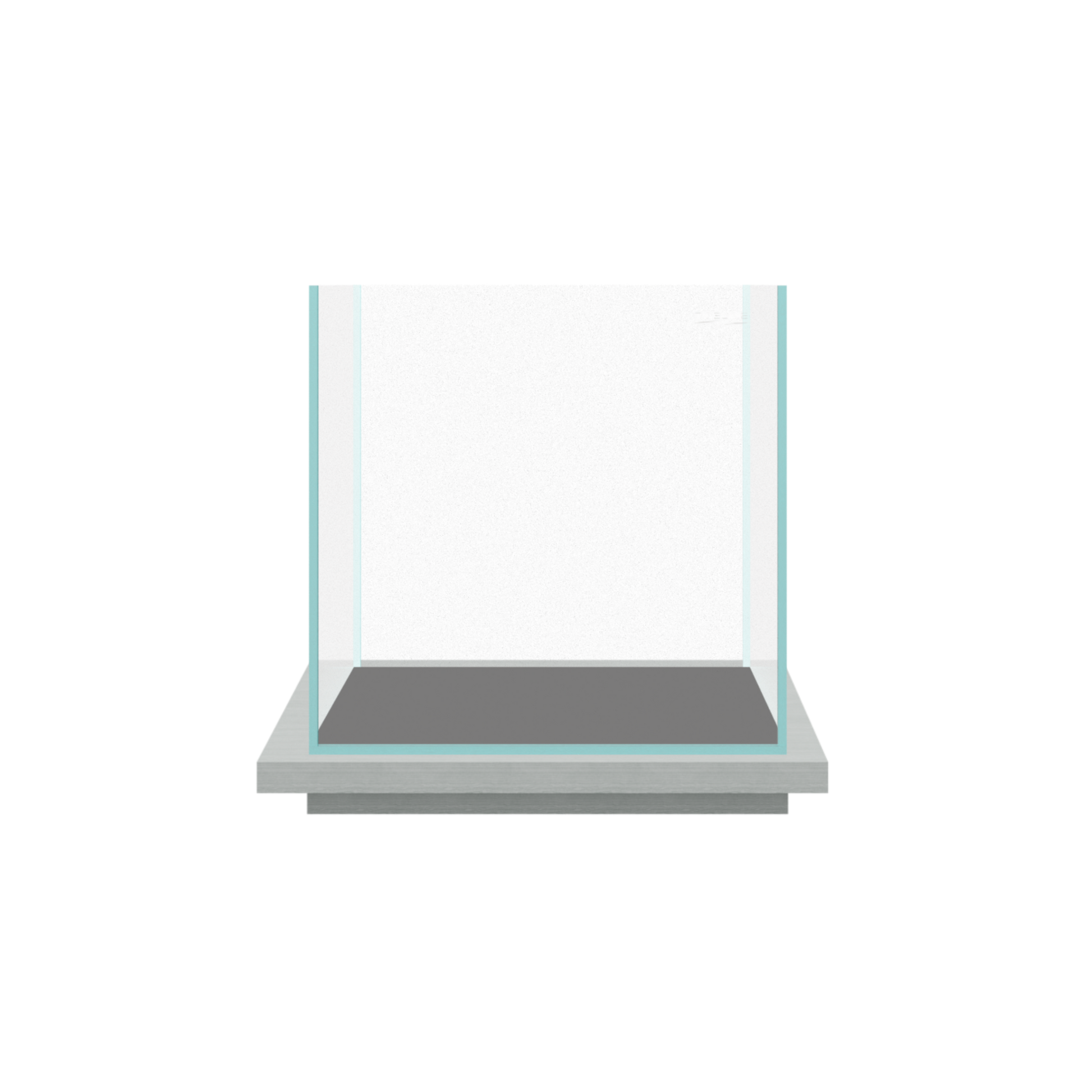 Tideline 7.1G Studio Cube Pedestal - Gray