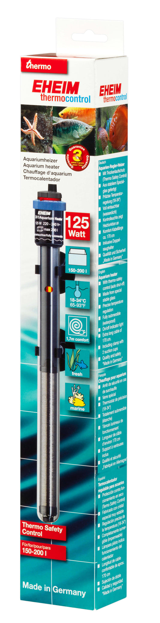 Jager 125W Submersible Heater