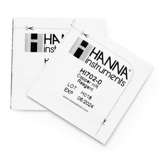 Copper High Range Checker Reagents 25 Tests