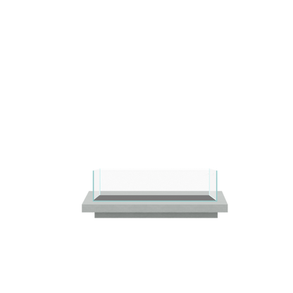 Tideline 1.4G Studio Bookshelf Pedestal - Gray