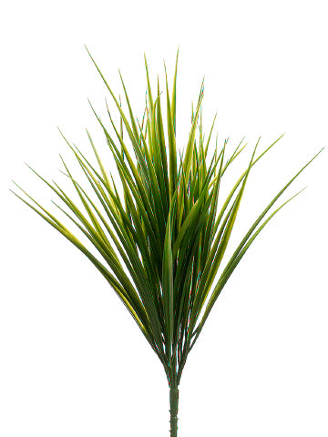 18" Grass Bush Green