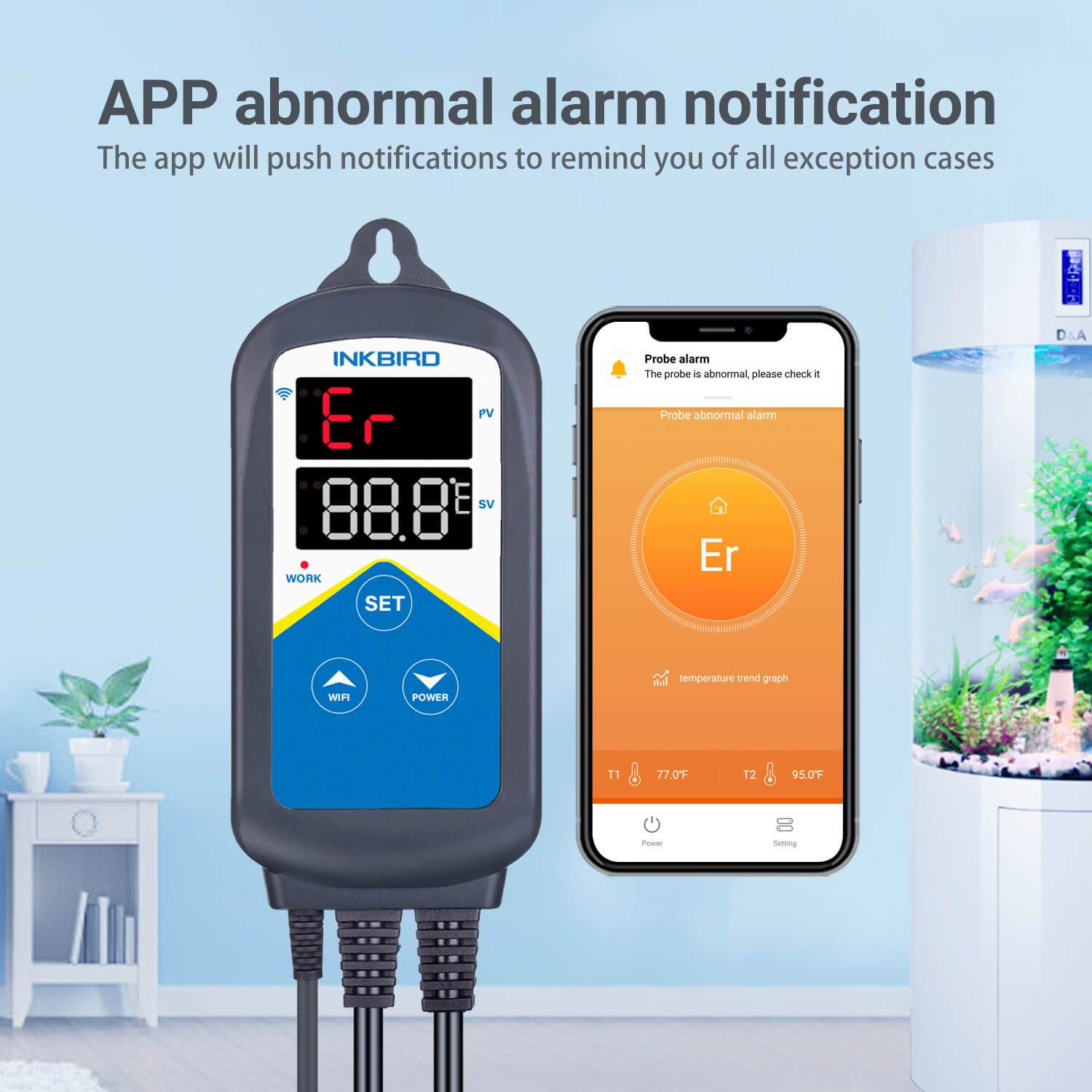 Inkbird Temperature Controller ITC-306A Wifi