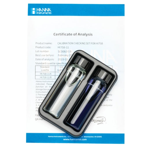 Marine Calcium Checker Calibration Check Set