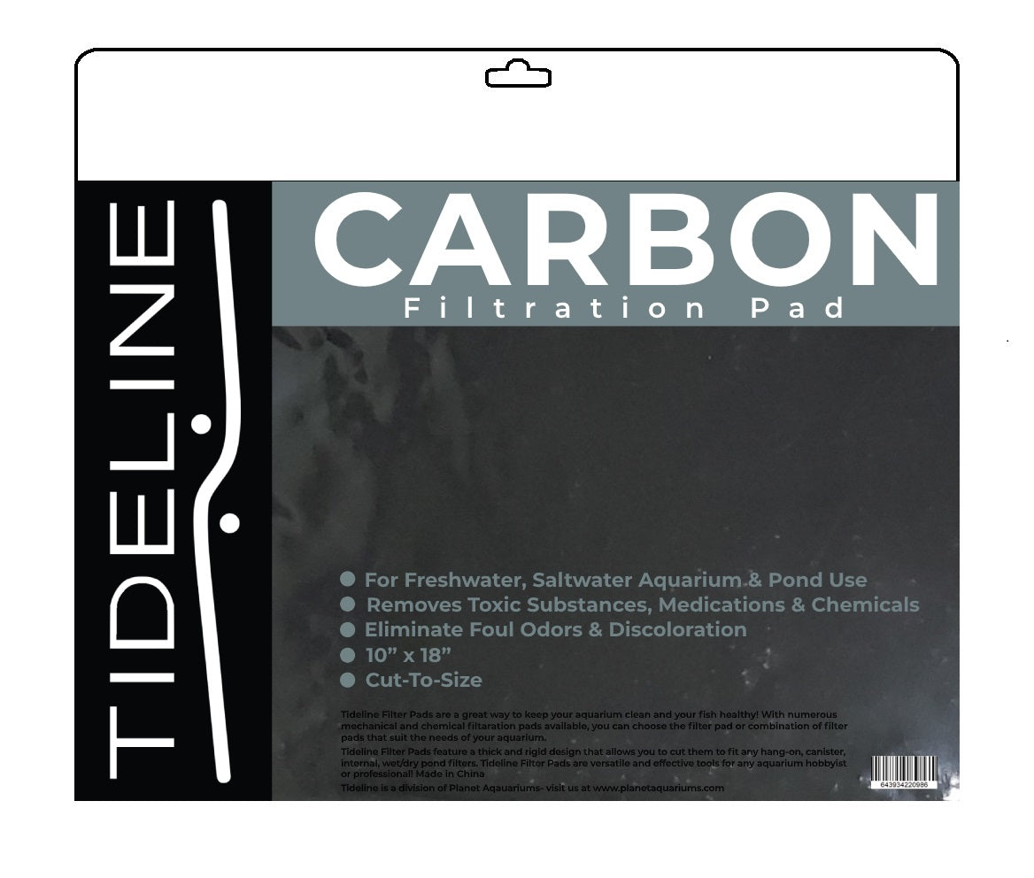 Carbon Filter Media Pad 10x18