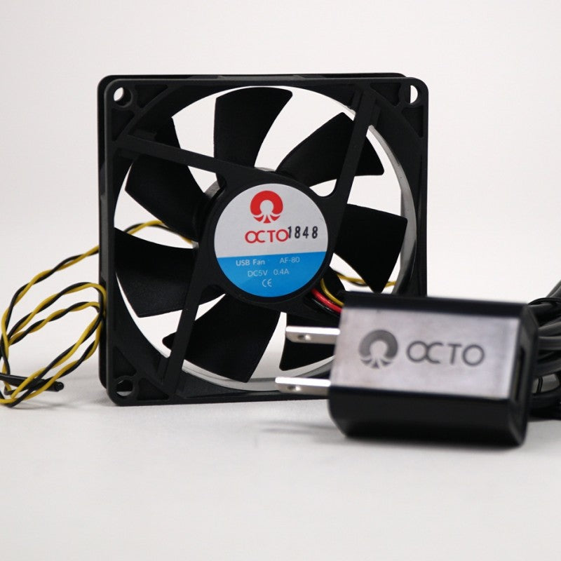 Octo 3 inch USB Smart Fan