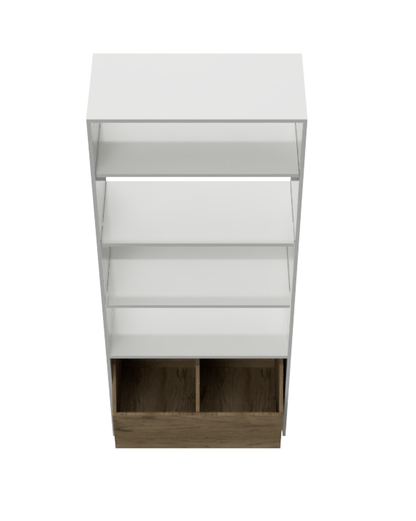 DFW Marketing Deco Series Retail Unit with Rolling Rock Bin