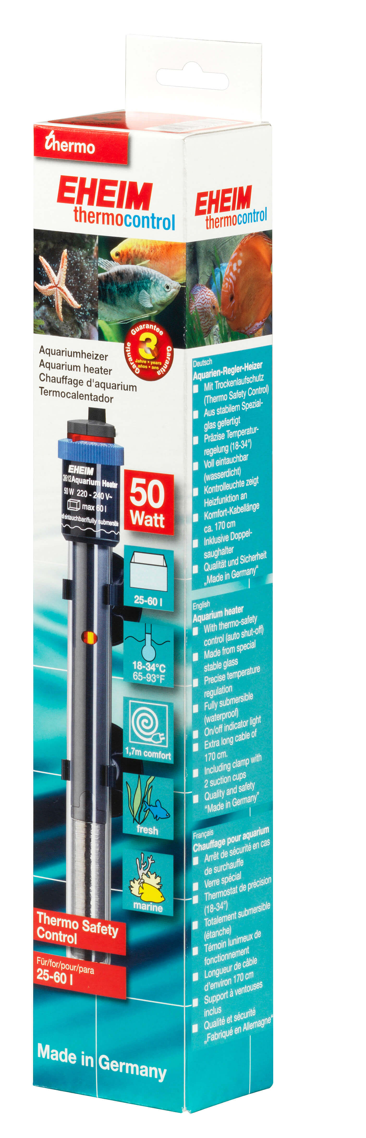 Jager 25W Submersible Heater