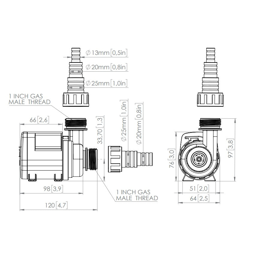 Sicce Syncra SDC 3.0 Pump 800gph