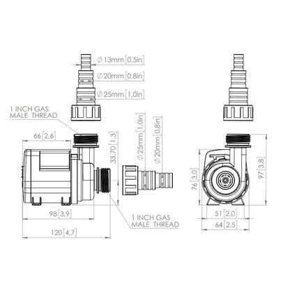 Sicce Syncra SDC 3.0 Pump 800gph