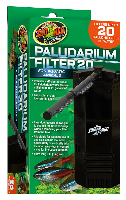 Zoo-Med Paludarium Filter w/ Door (60GPH)