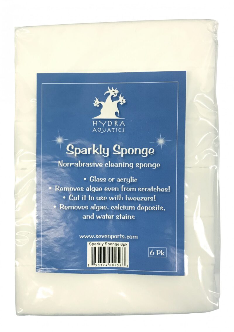 Hydra Aquatics Sparkly Sponge Algae Pad, 6pk