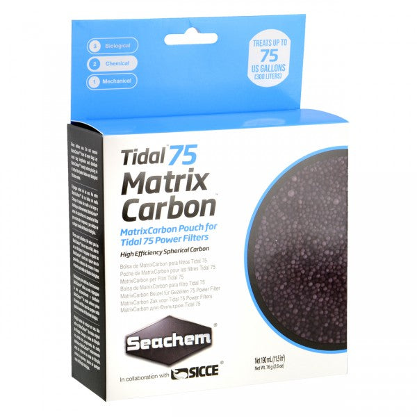 Seachem Laboratories Tidal 75 Matrix Carbon