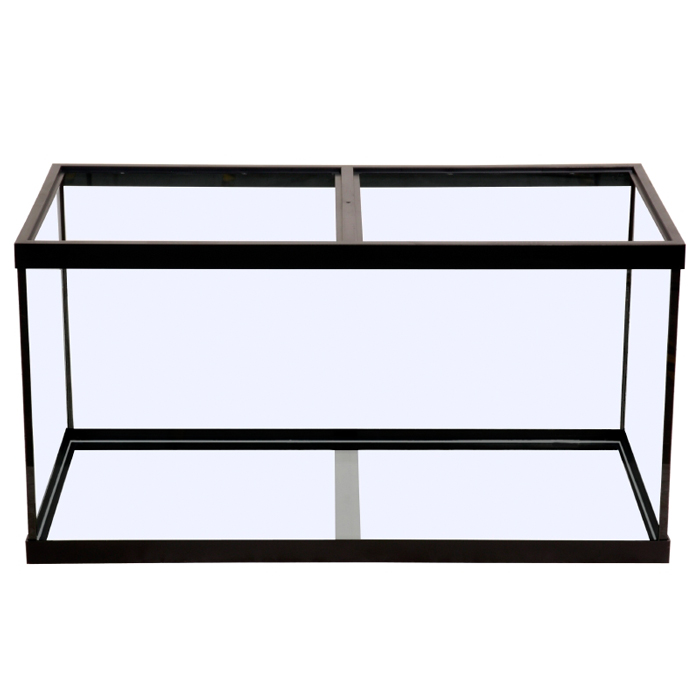 Marineland 120G Aquarium (Black Silicone), 48" x 24" x 24" (Black)