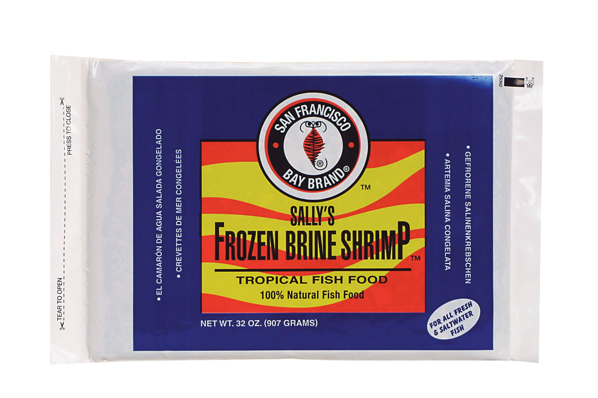 Brine Shrimp Flatpak 32oz (Frozen)