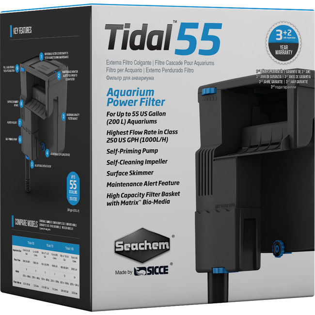 Seachem Laboratories Tidal Filter 55