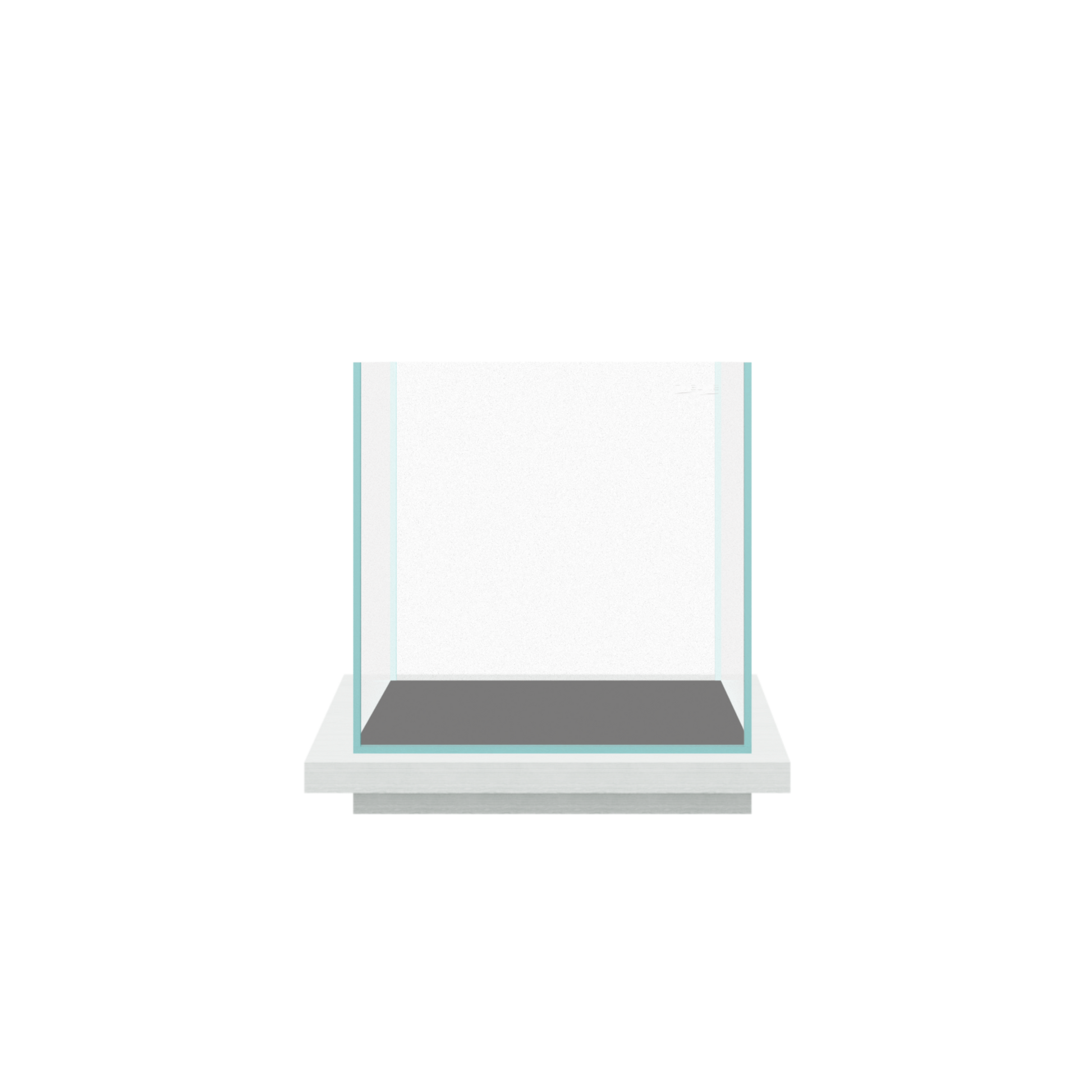 Tideline 4.1G Studio Cube Pedestal - White