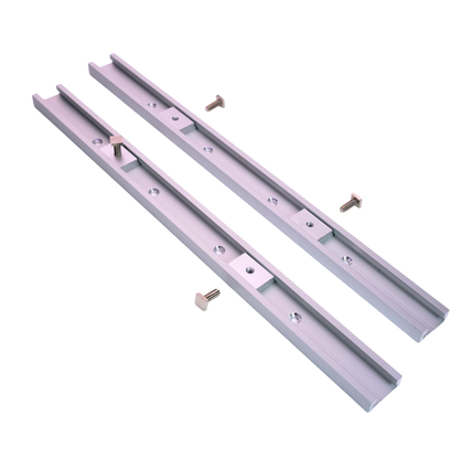 Reef Breeders LLC Reef Breeders T Track Mounts for Photon & Meridian 15.75" (40cm) / 4 T-Slot Nuts and 4 Bolts (Default)