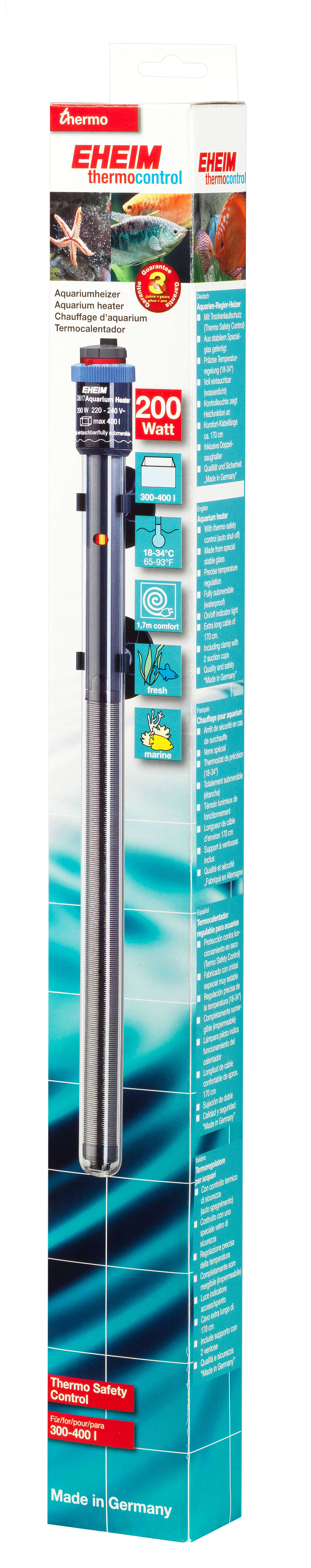 Jager 200W Submersible Heater