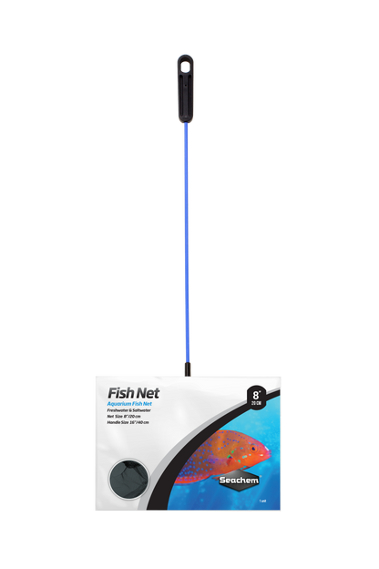 Seachem Laboratories Fish Net Coarse Mesh 8" Long Handle