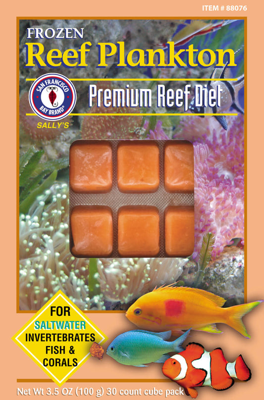 Reef Plankton Cubes 3.5oz (Frozen)