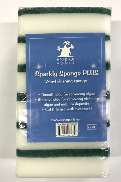Hydra Aquatics Sparkly Plus Algae Pad, 6pk