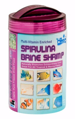 Hikari Freeze Dried Spirulina B Shrimp .
