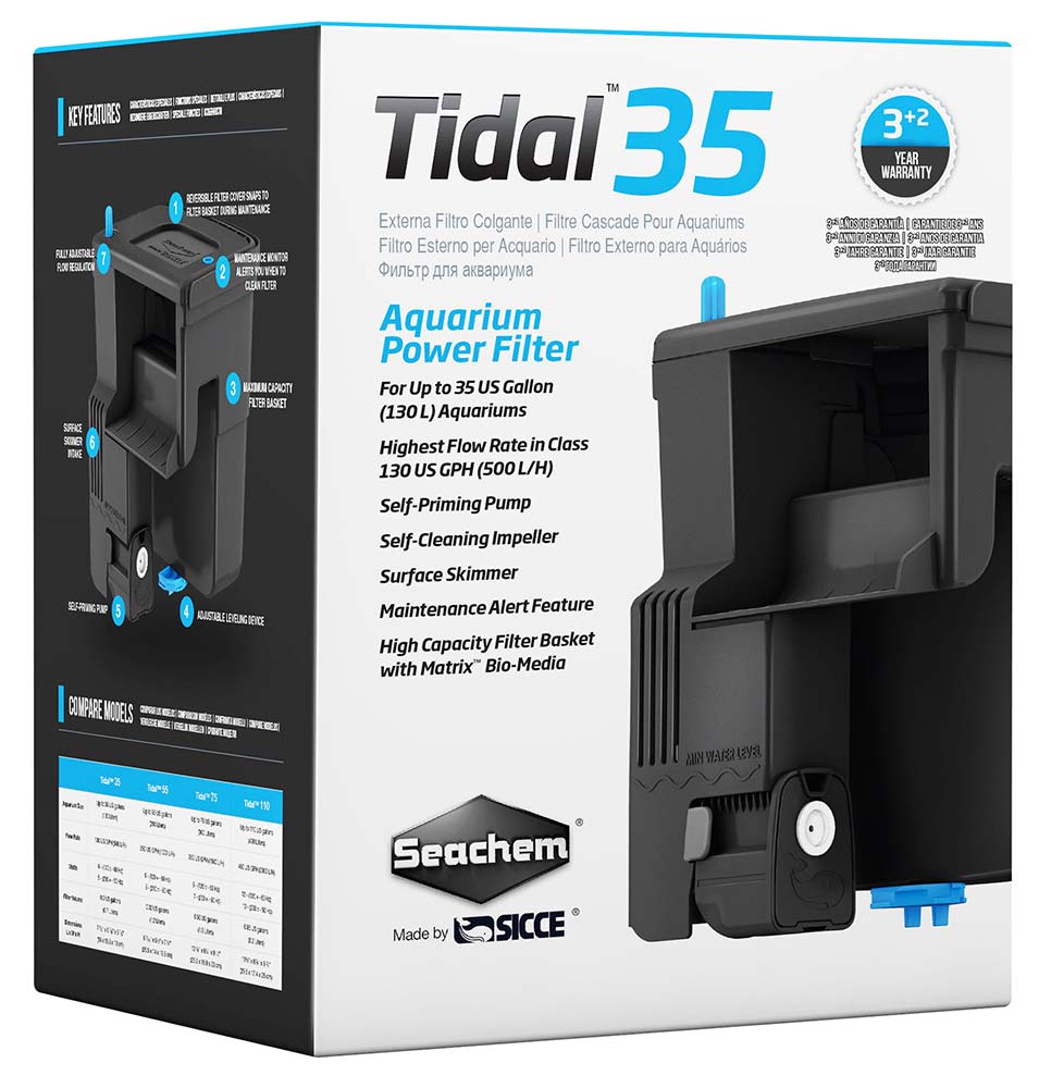 Seachem Laboratories Tidal Filter 35