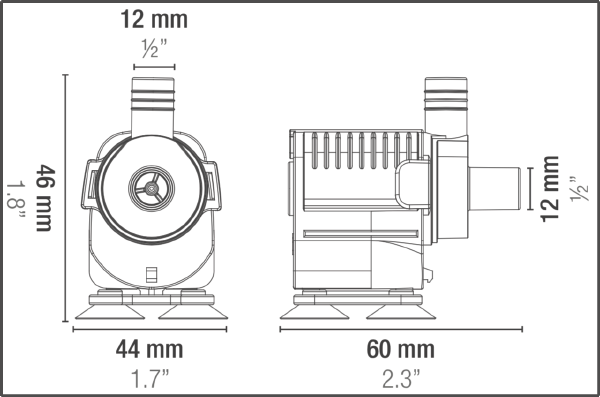 Sicce Syncra Nano Aquarium Pump 110gph