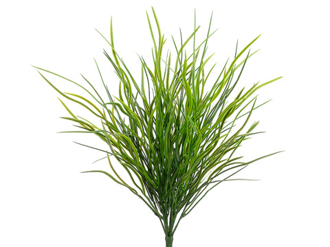 18" Wild Willow Grass Bush Green/Dark