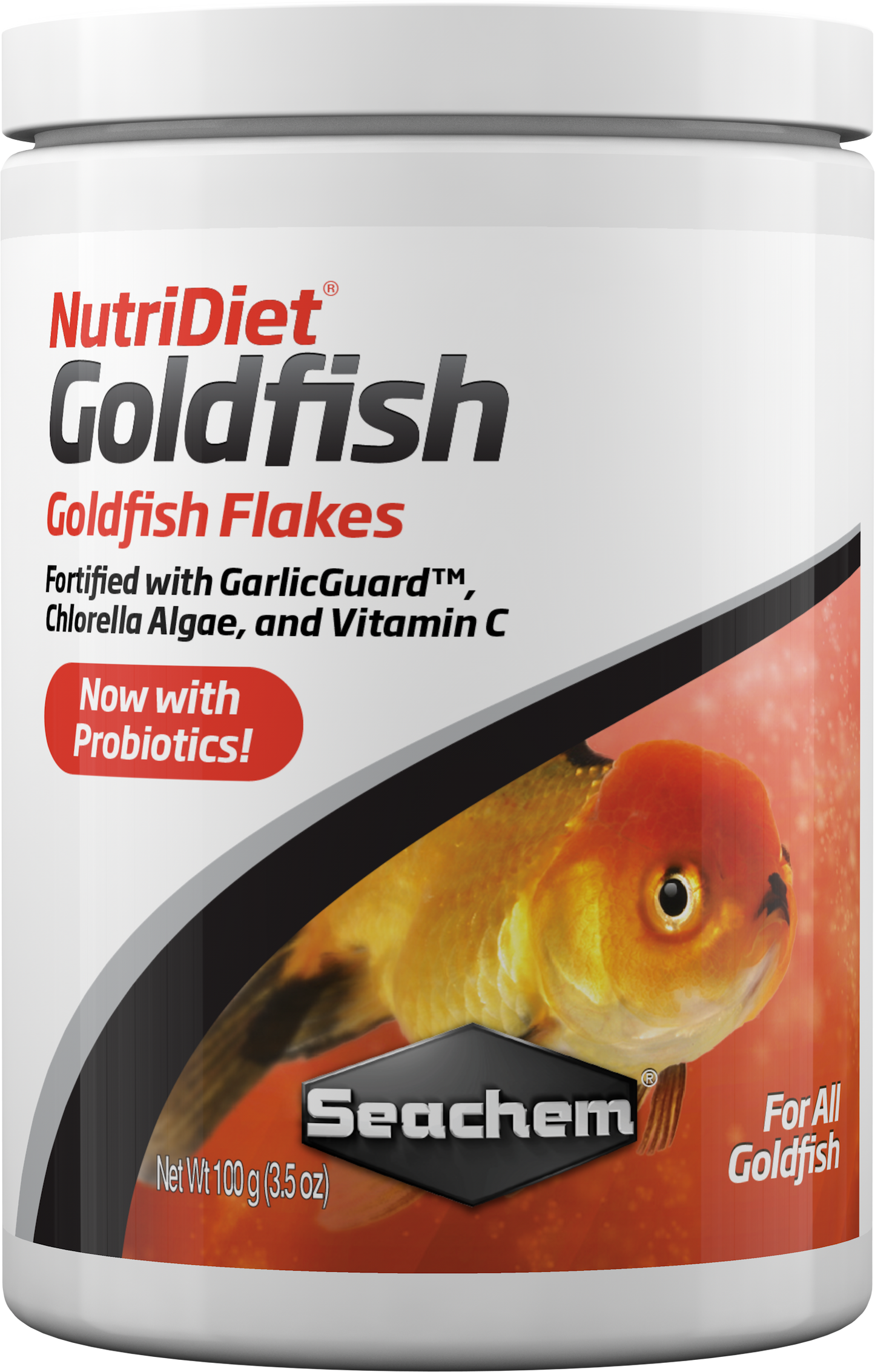 Seachem Laboratories Seachem NutriDiet Goldfish Flakes w/Probiotics