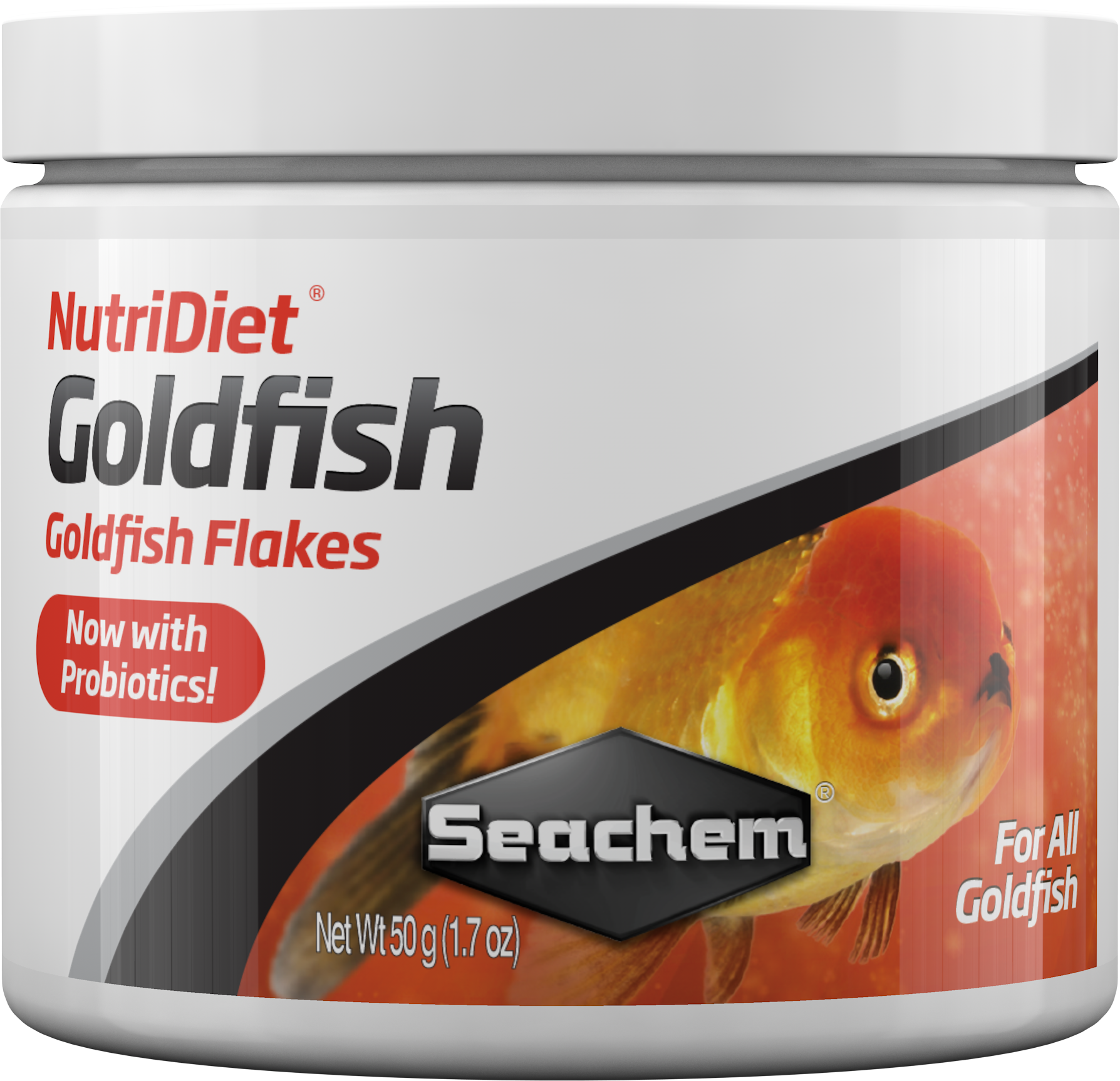 Seachem Laboratories Seachem NutriDiet Goldfish Flakes w/Probiotics