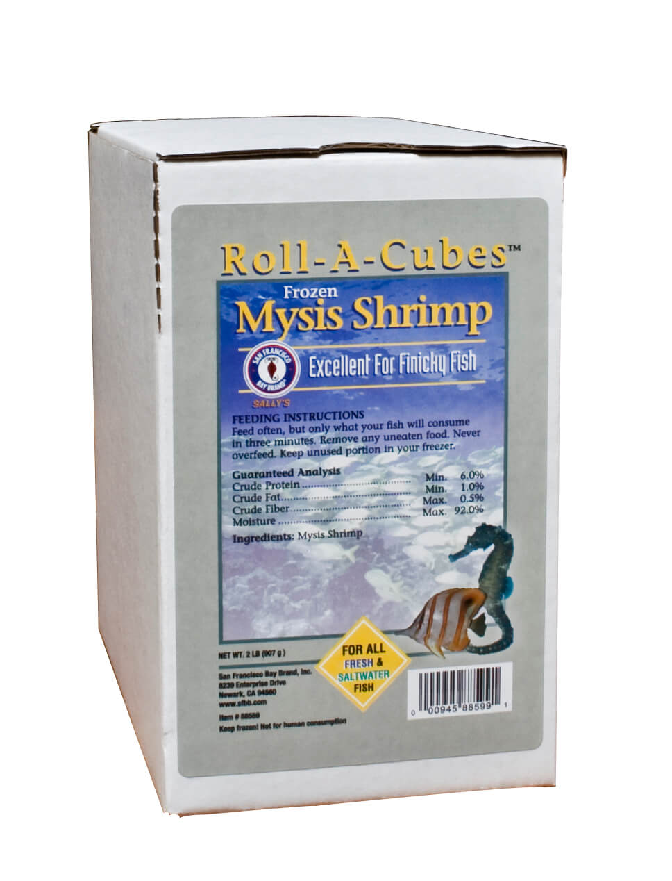 Mysis Roll-A-Cube 2lb (Frozen)