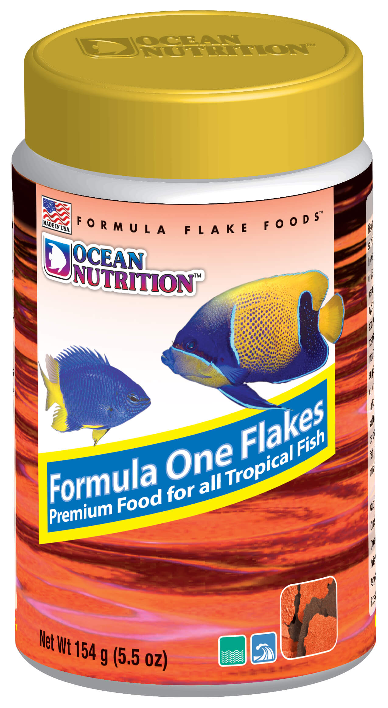 Ocean Nutrition Brine Shrimp Plus Flake Food