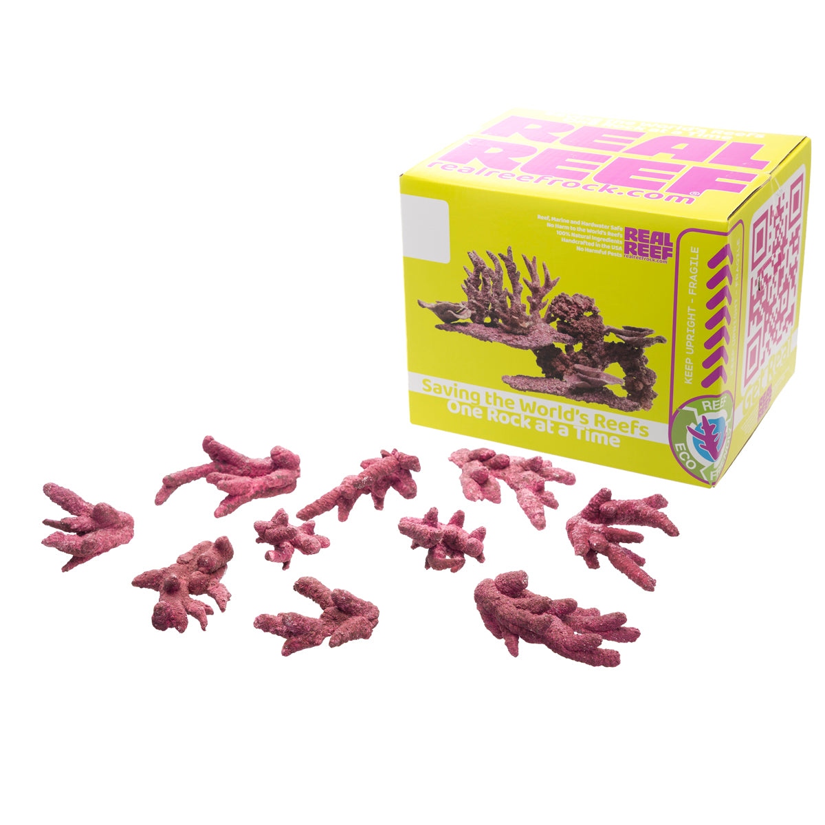 Real Reef Mini Branch Rock 5-8" (10 PC)