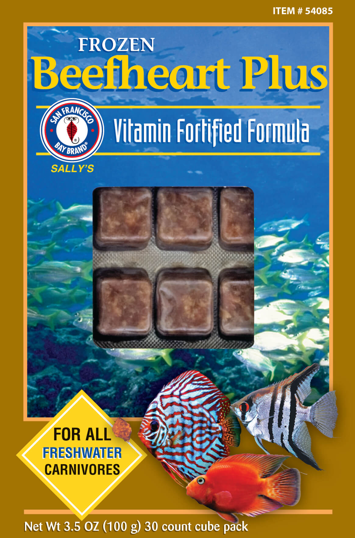 Beefheart Plus Cube 3.5oz (Frozen)
